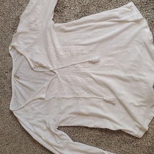 Lucky Brand Embroidered Sht